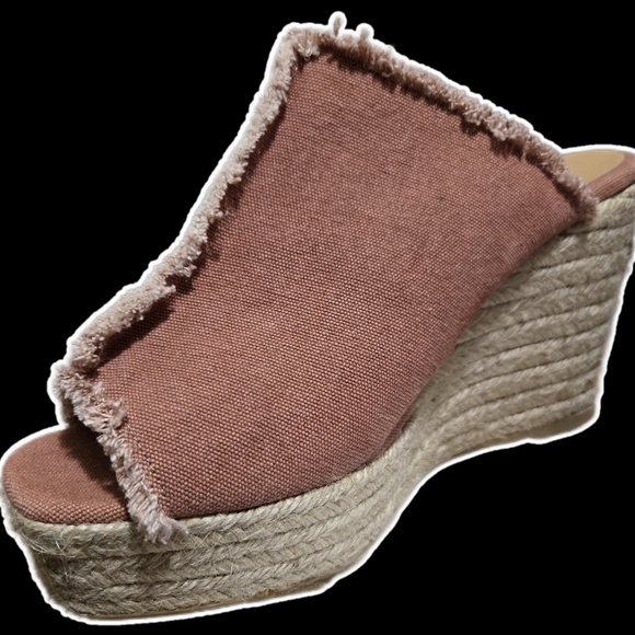 Castaner Mauve Espadrille Wedges
